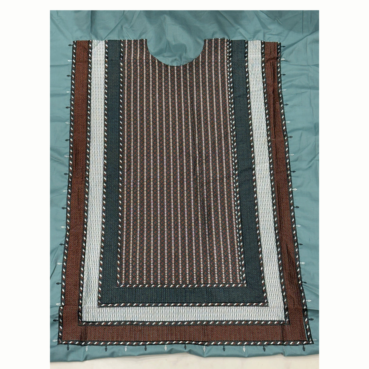 Sky Blue light with Brown white chest and wrist designs
