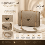 Women’s Quilted Chain Shoulder Bag