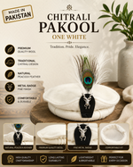 Chitrali Pakol – Traditional Black Wool Cap