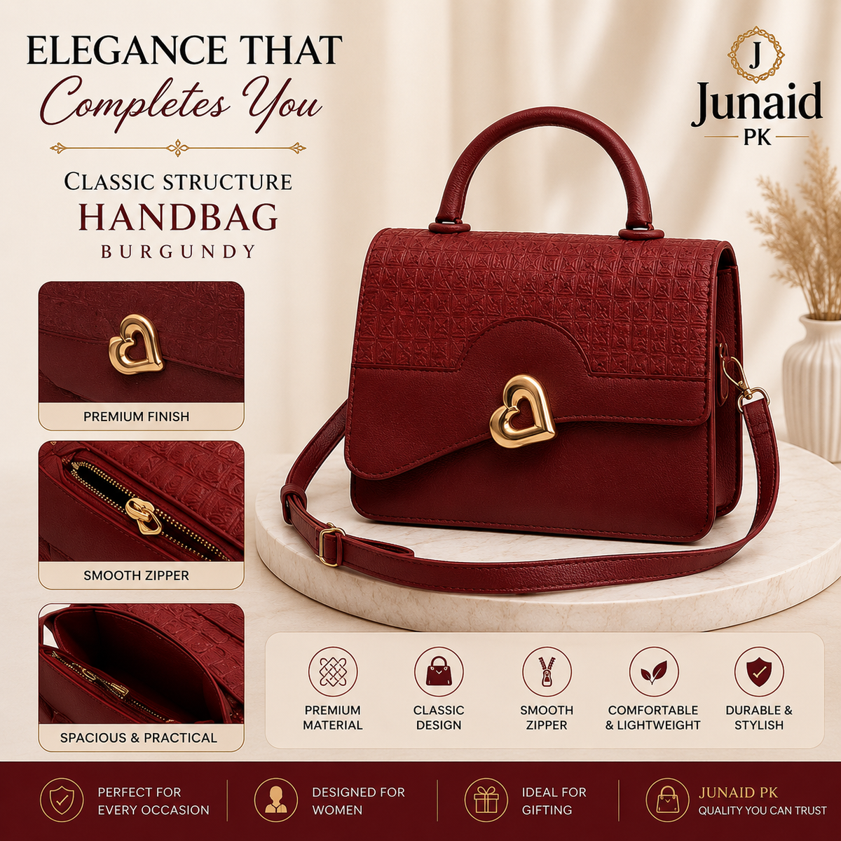 Women’s Quilted Chain Shoulder Bag